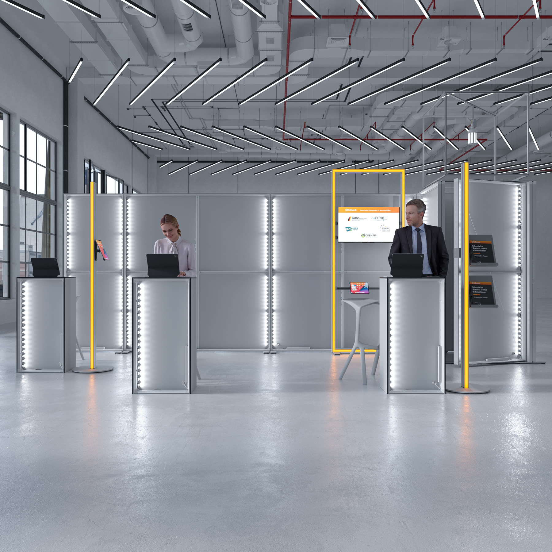 LED Messestand - Set Jasper -MODULAP ONE