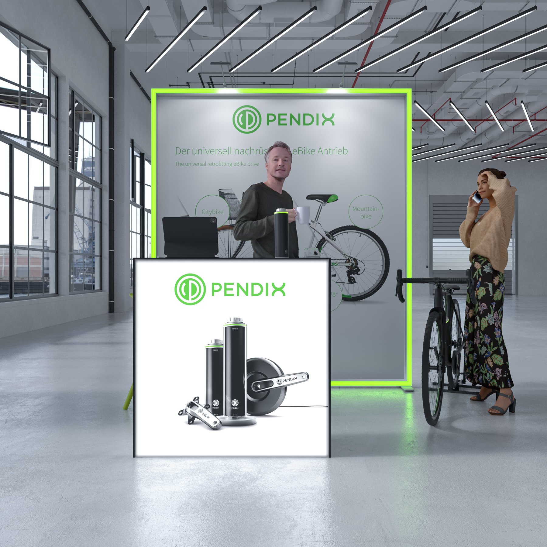 LED Messestand - Set Cole - MODULAP ONE