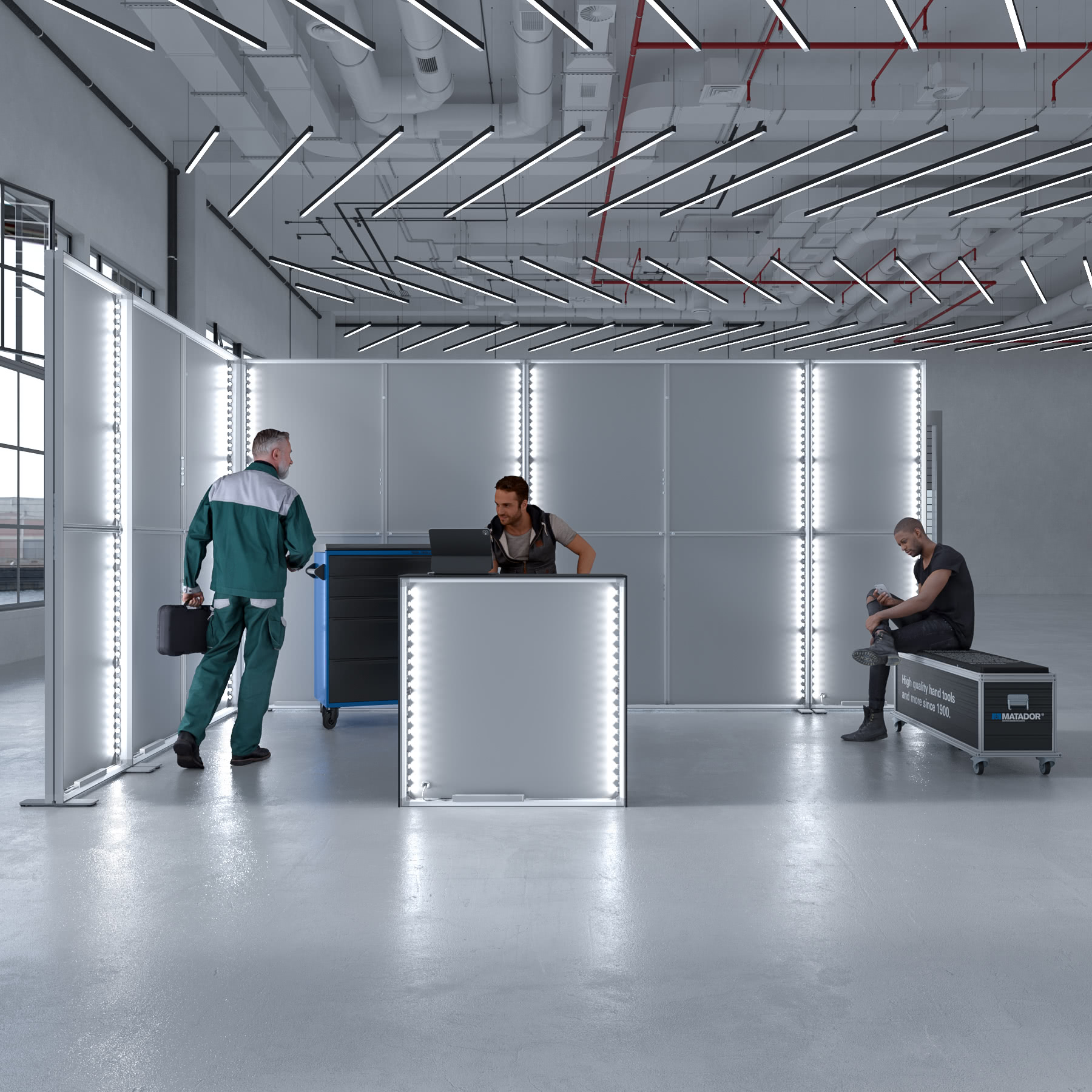 LED Messestand - Set Neo - MODULAP ONE