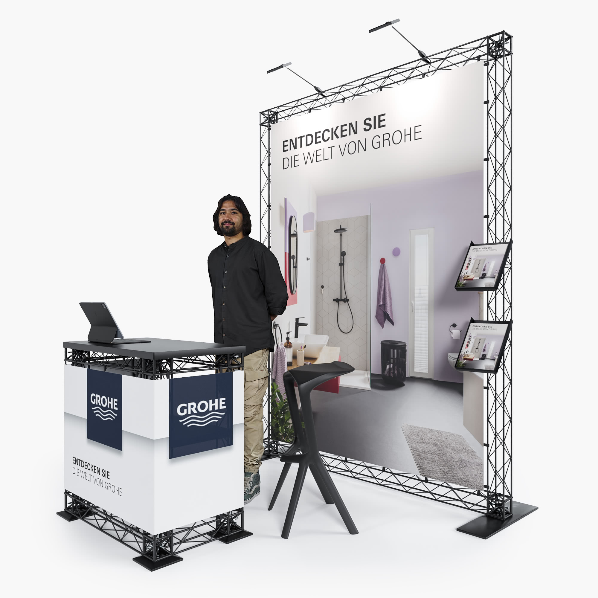 XTRUSS - Traversen Messestand - Rostock 2 x 2 m