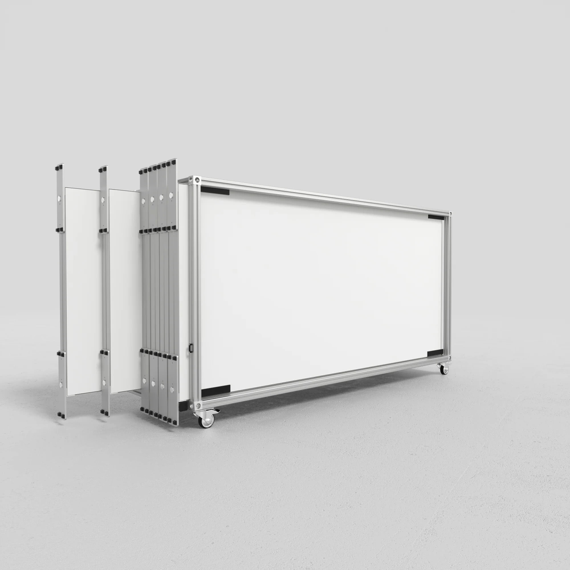 Transportwagen für LED Lightbox Höhe 215 cm - MODULAP ONE