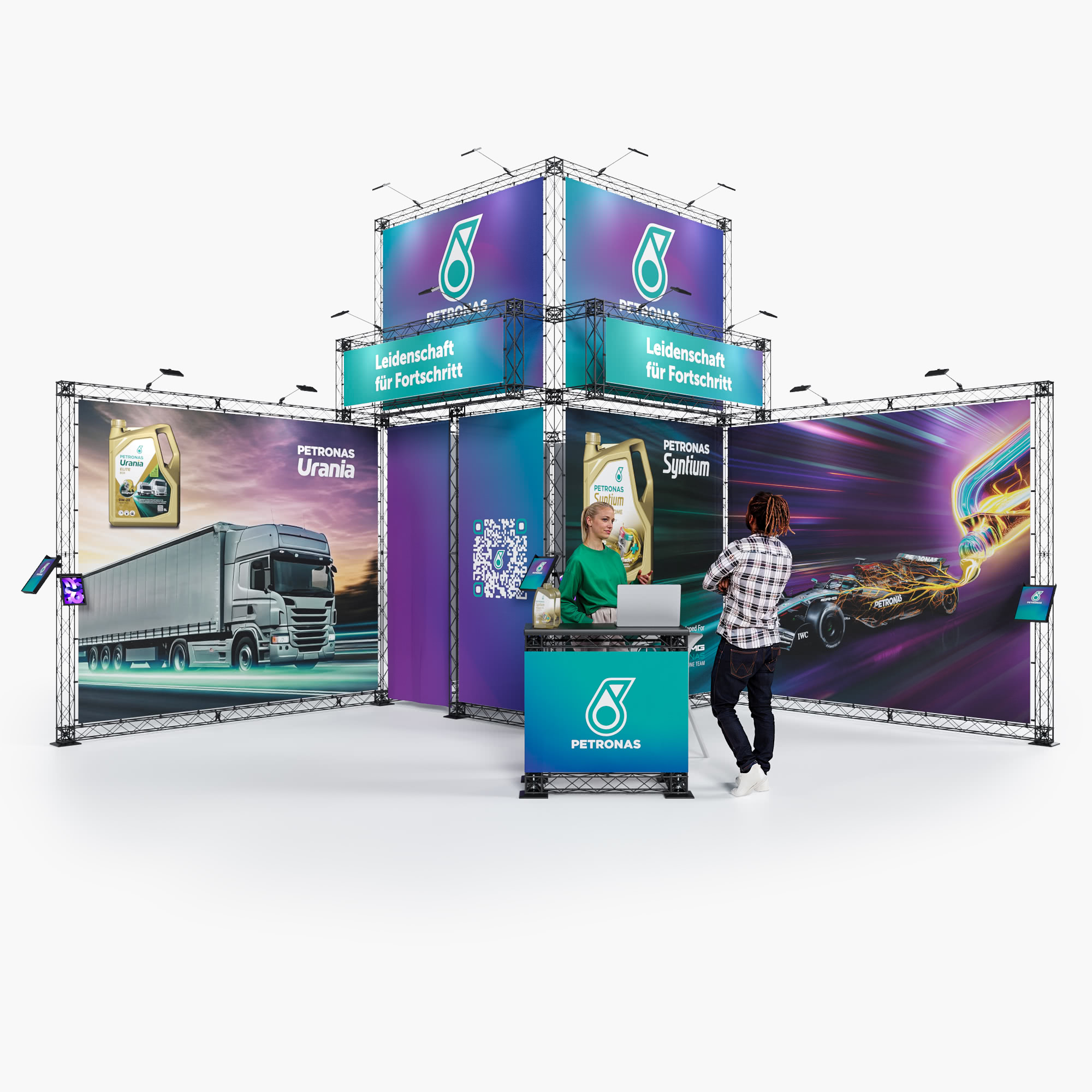 XTRUSS - Traversen Messestand - Flensburg 5 x 5 m