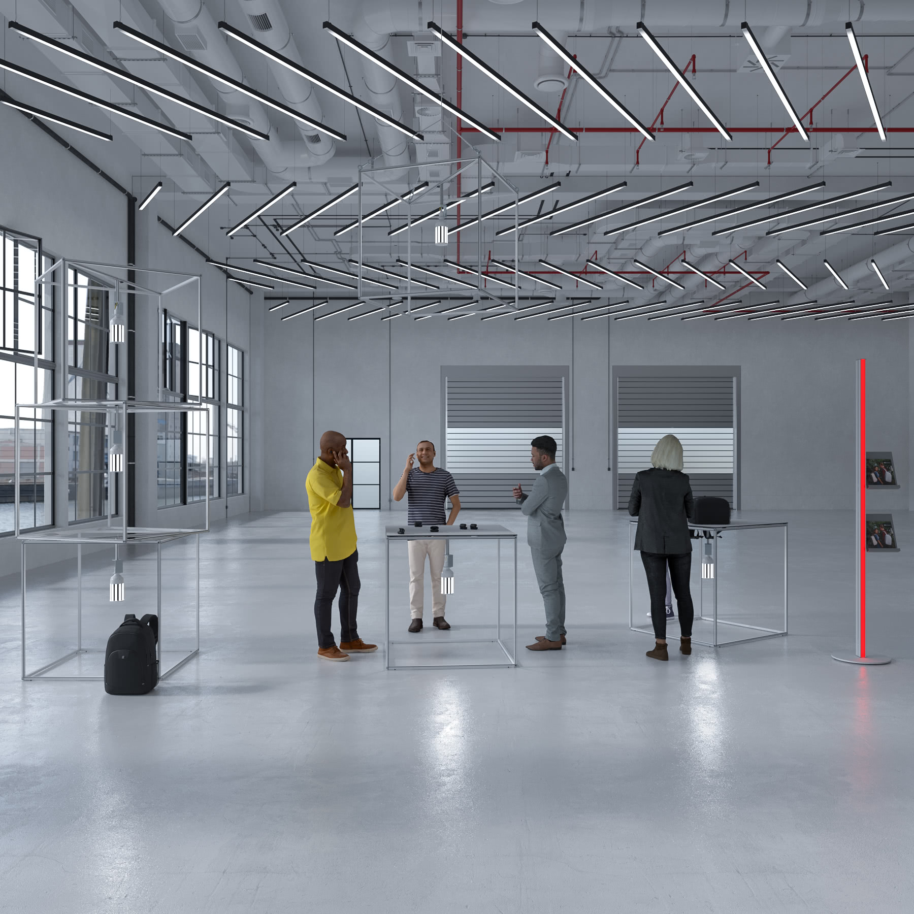 LED Messestand - Set Fynn - MODULAP ONE