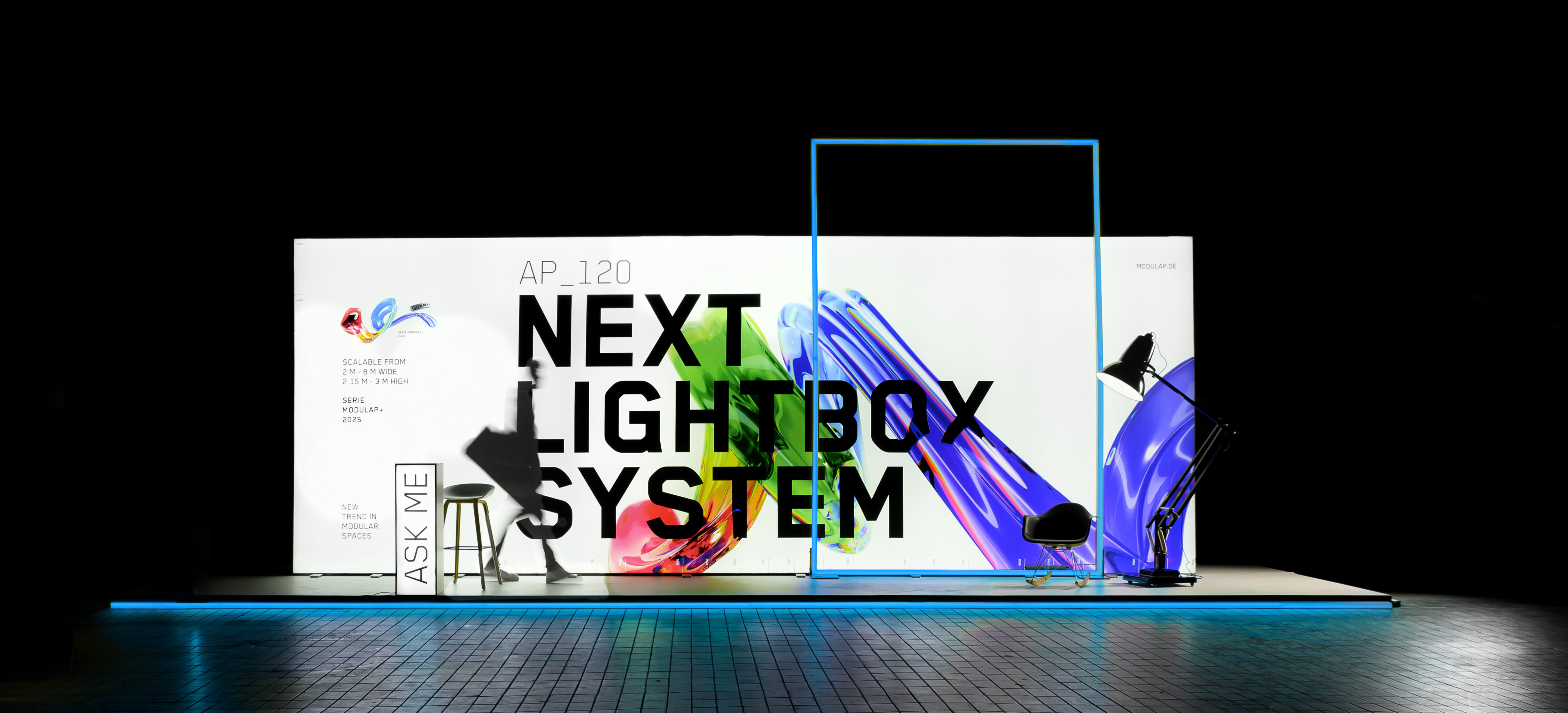 Neu im Sortiment: MODULAP NEXT ONE – das modulare LED-Messesystem der nächsten Generation