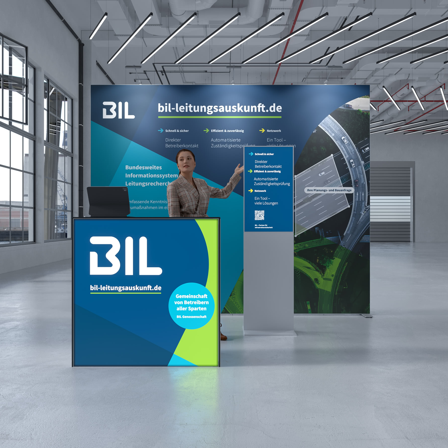 LED Messestand - Set Emmet - MODULAP ONE