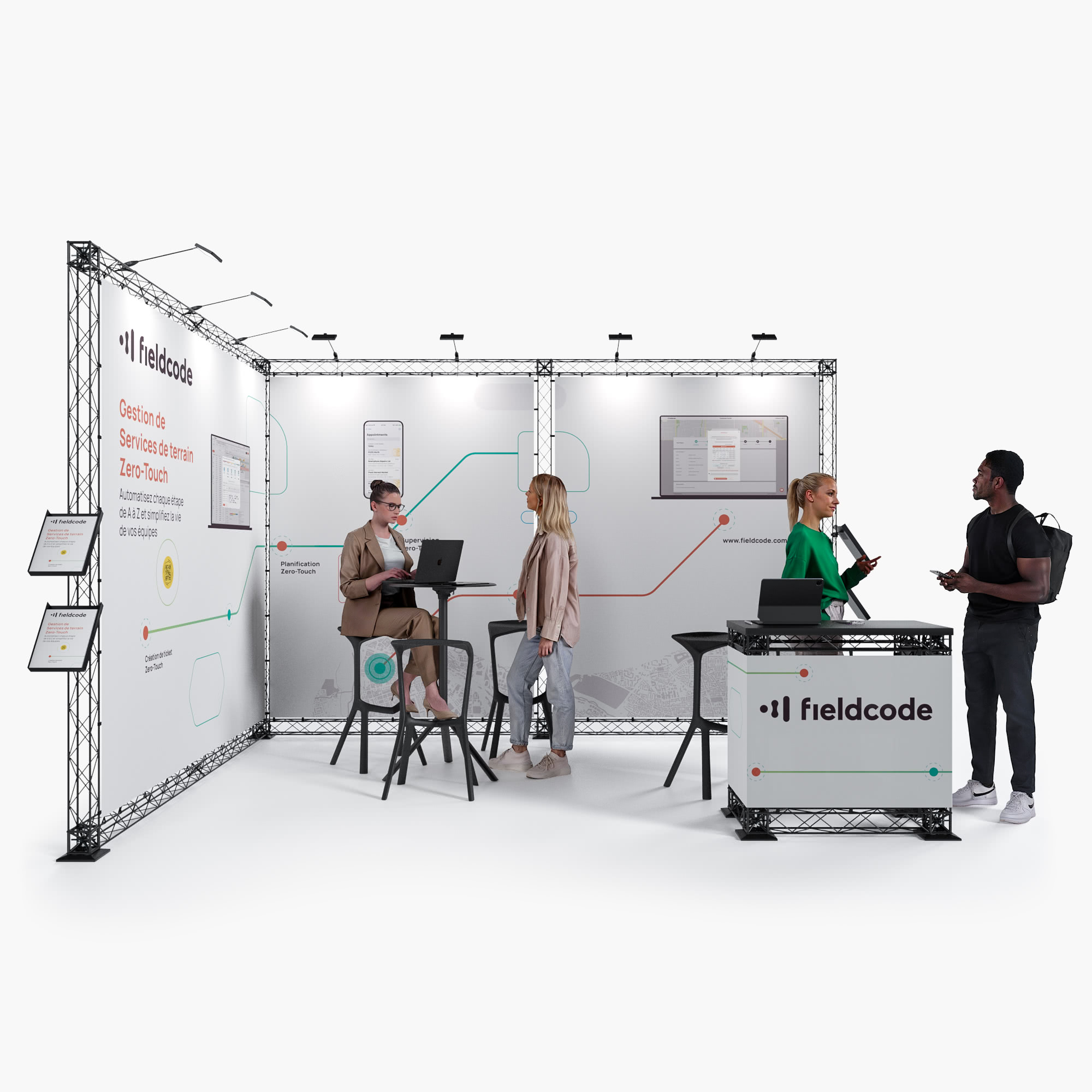 XTRUSS - Traversen Messestand - Augsburg 4 x 3 m