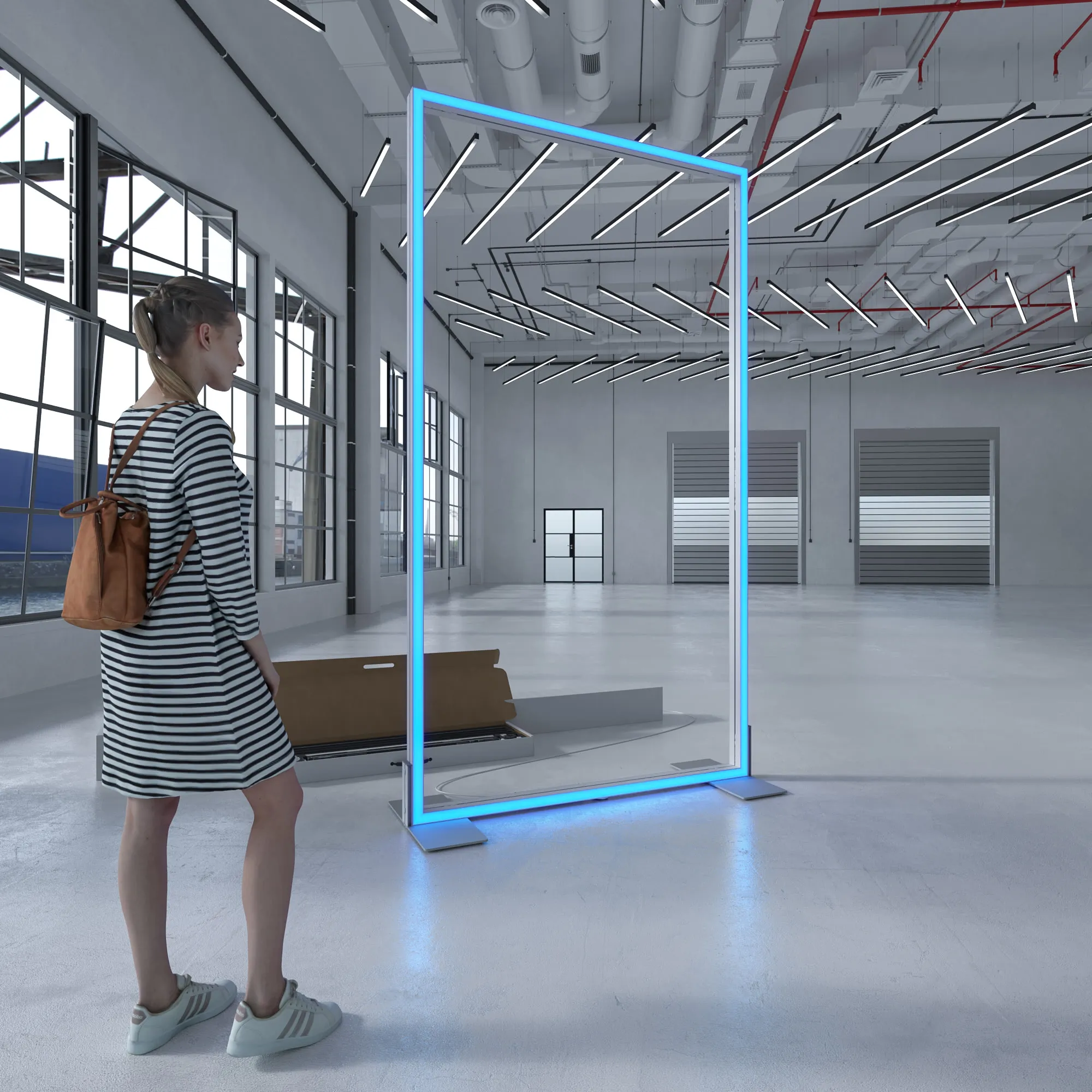 LED Lightframe RGB - B 160 x H 285 cm - MODULAP BIG ONE | Ohne | 85092