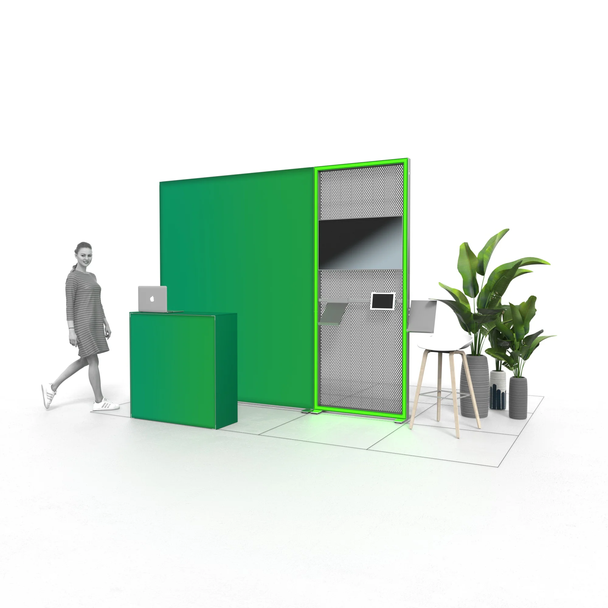 LED Messestand - Set Kim - MODULAP ONE