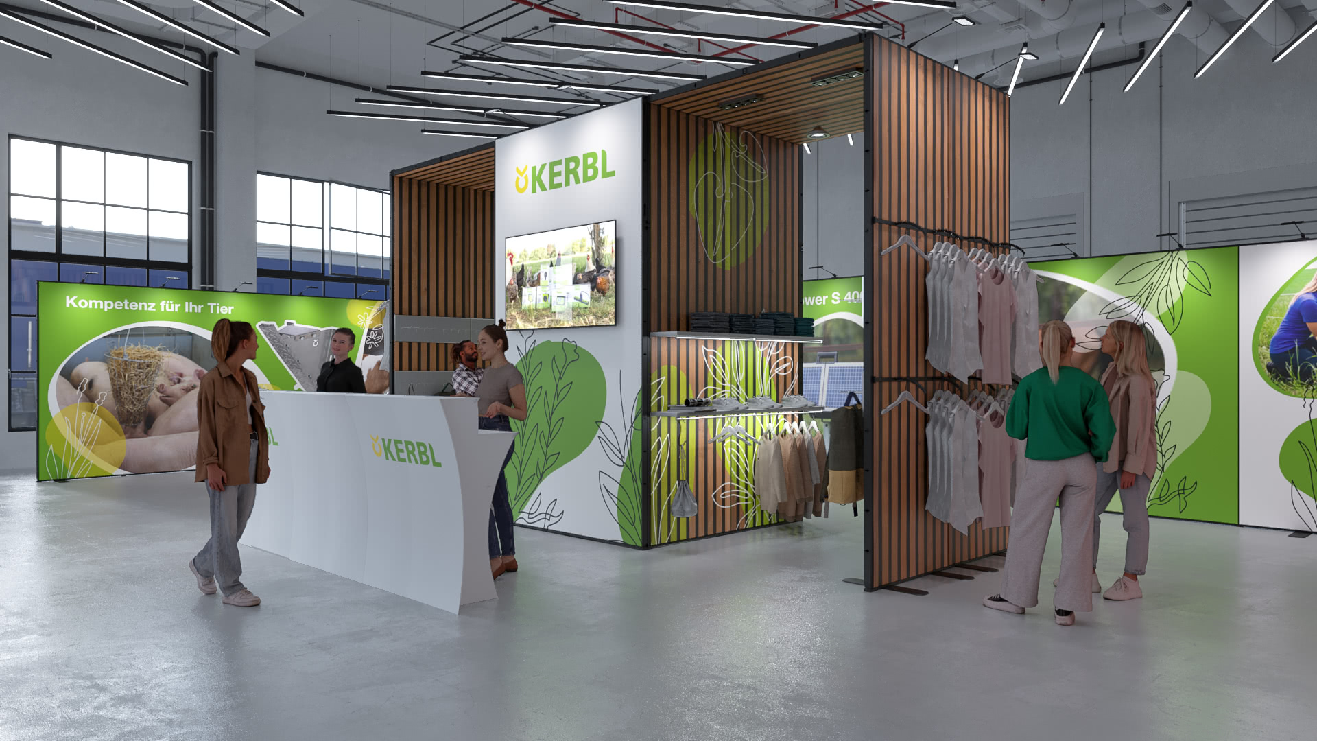 3D Moduframe Messestand